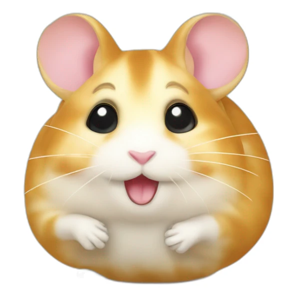 Ravioli sur hamster sticker