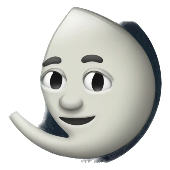 a money on the moon sticker