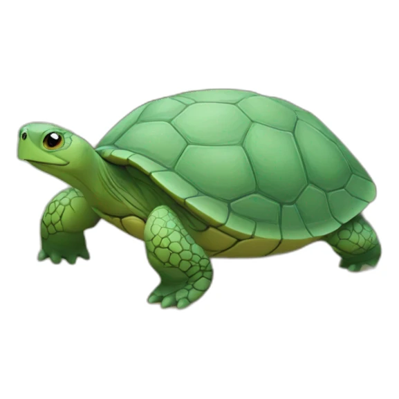 Tortue sous pont sticker