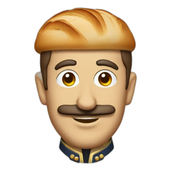 sir baron bread sticker