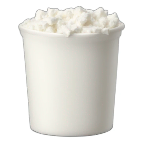 cottage cheese sticker