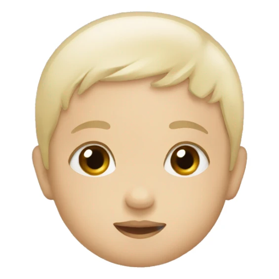 Beige baby items sticker