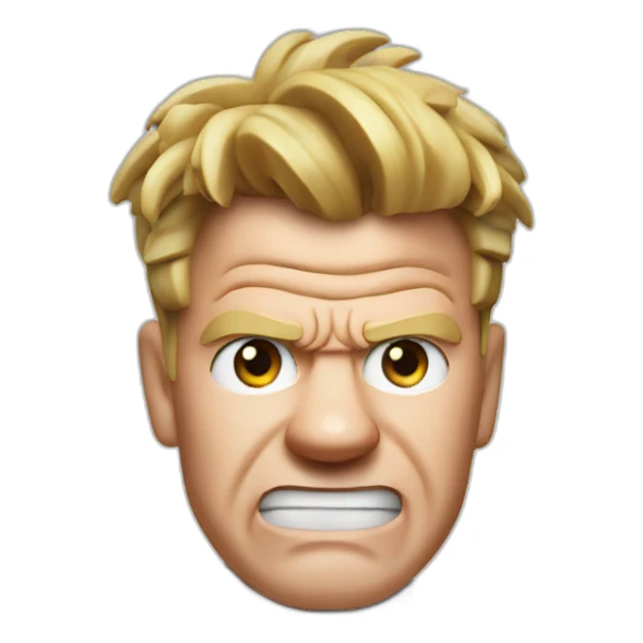 raging gordon ramsay sticker