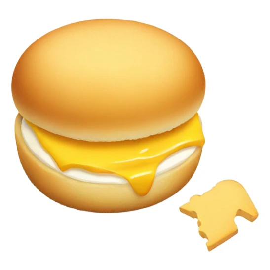 chicken egg and cheese biscuit sticker