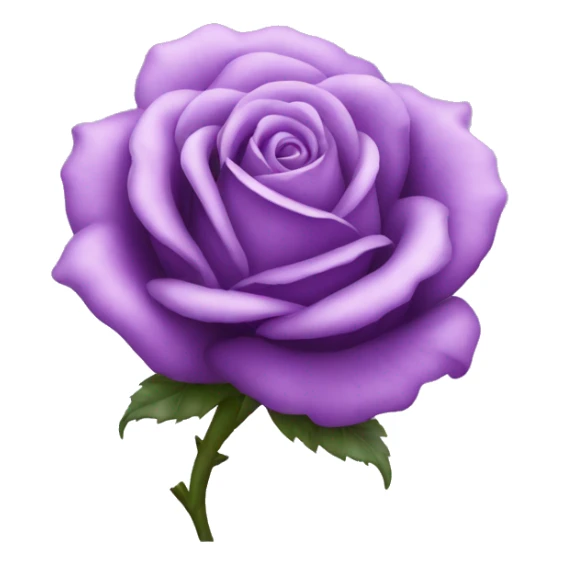 Pretty purple rose sticker