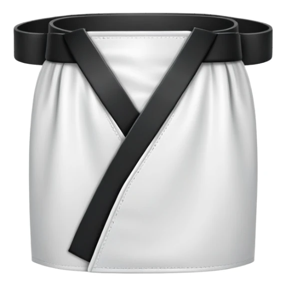 karate black belt icon sticker