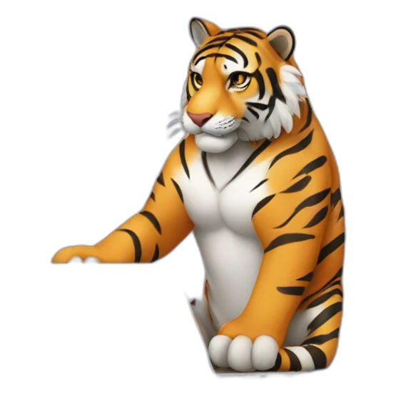 Tiger-programming-on-laptop.png sticker