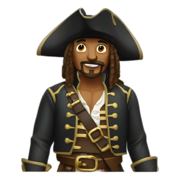 Pirate des Caraïbes sticker