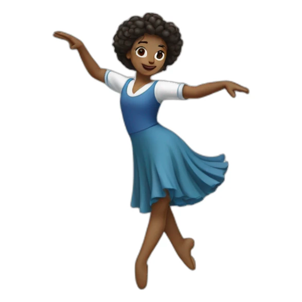 Elisa qui danse sticker