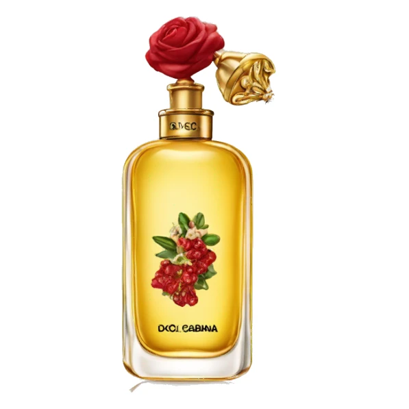 Dolce and Gabbana perfume sticker