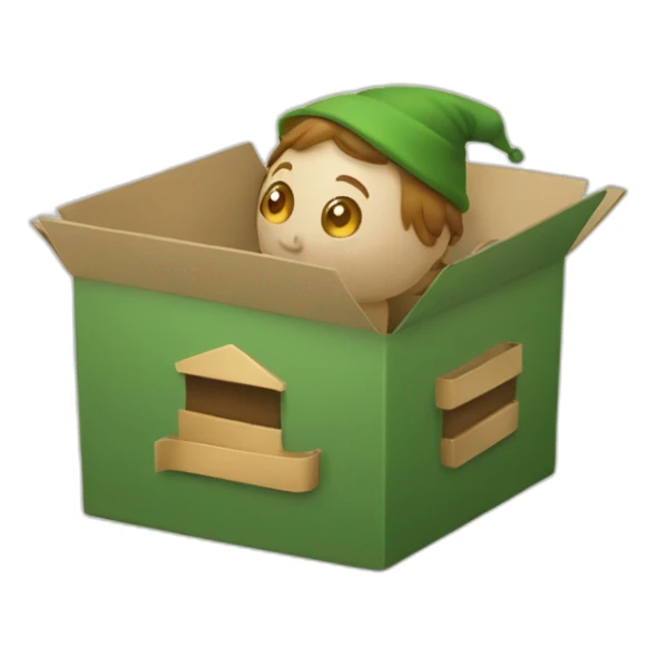 Pied piper box sticker