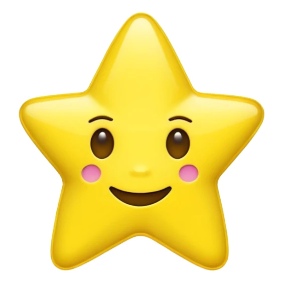 Generate me the Snapchat star emoji plus sticker