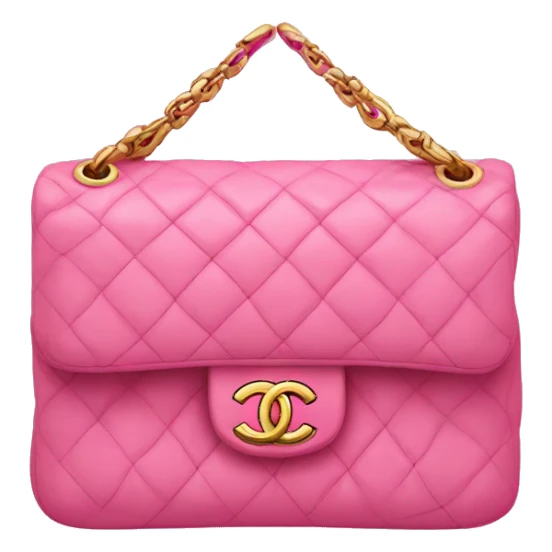 Pink Chanel bag sticker