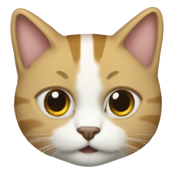 Gatto con felpa sticker