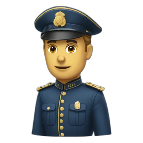Gendarme  sticker