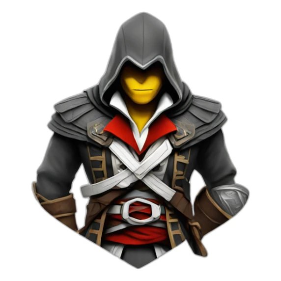 Assassin’s Creed logo sticker
