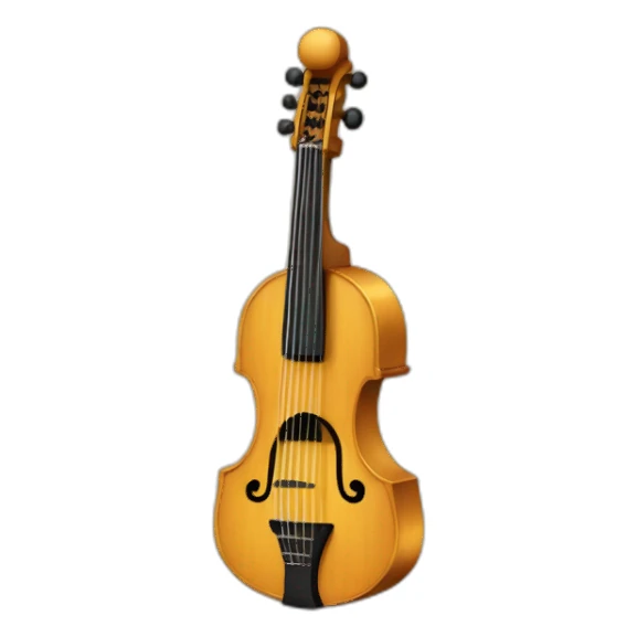 lyre a musical instrument sticker