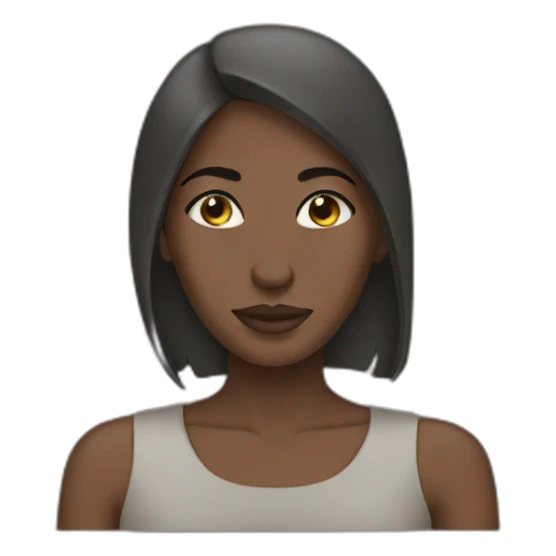 sudanese girl sticker