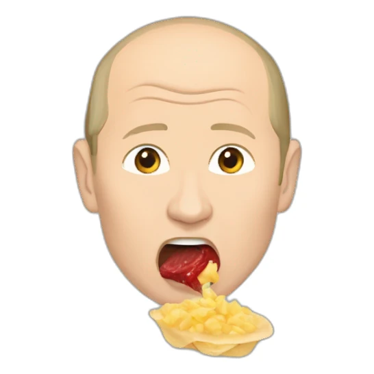 putin_eating_yukke_jungkuppa sticker