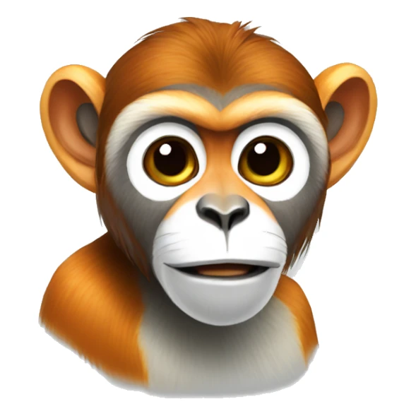 patas monkey sticker