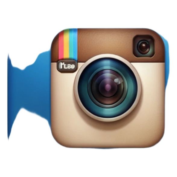 Instagram blue thick meta verifed sticker