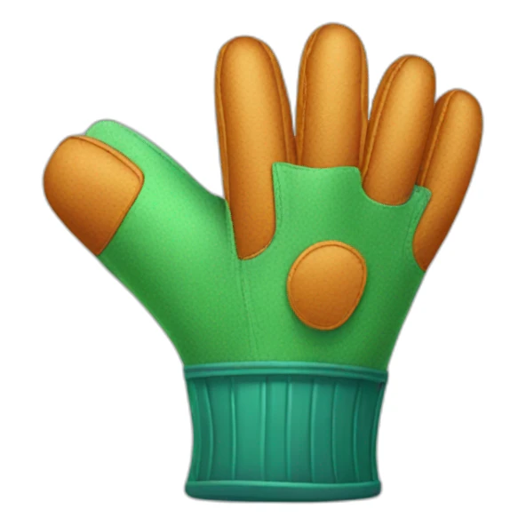 Gardening glove sticker