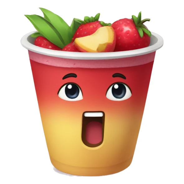 Fruitcup sticker