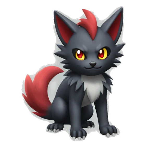 Litten-Zoroark full body sticker