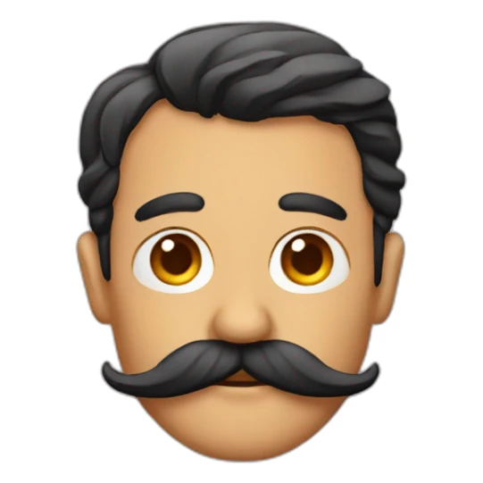 Moustache mexicaine sticker