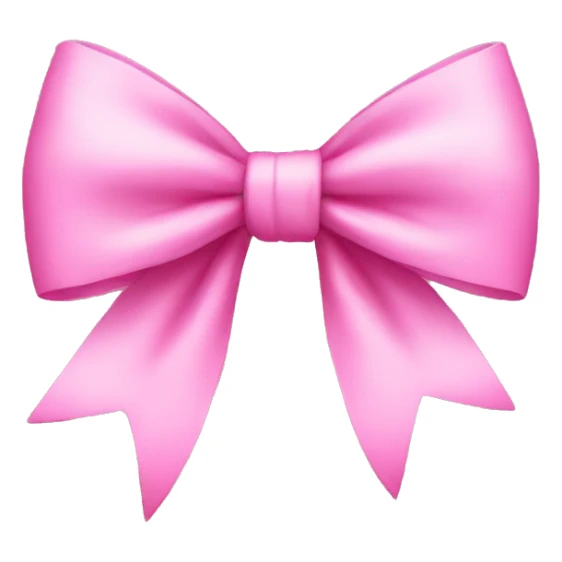 pink bow sticker