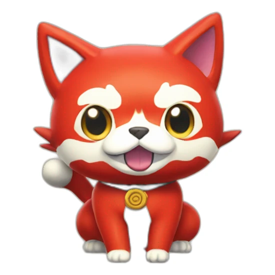 Jibanyan from yokai watch sticker