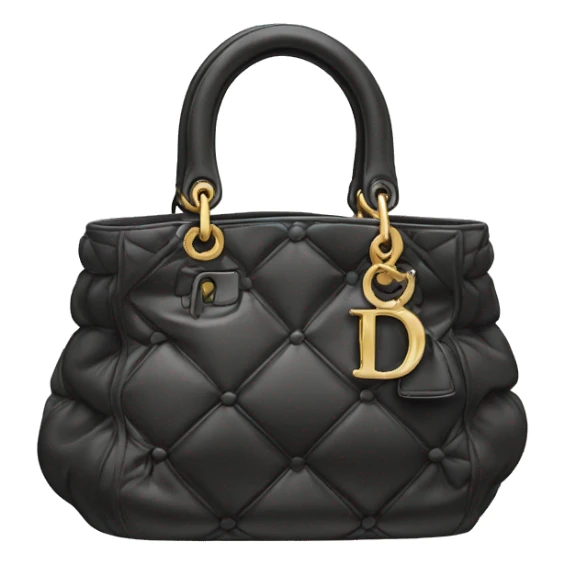 dior bag sticker