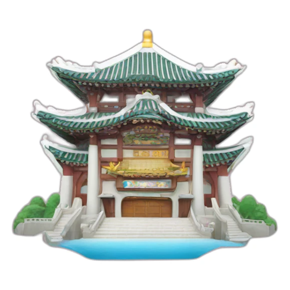 lotte world seoul sticker