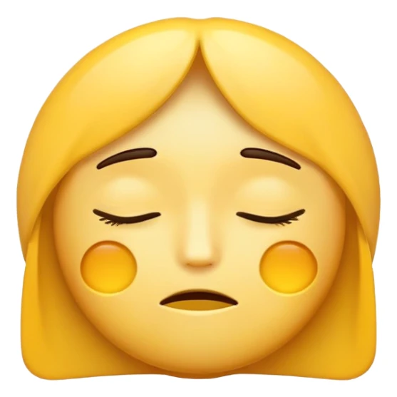emoji looking tired  sticker