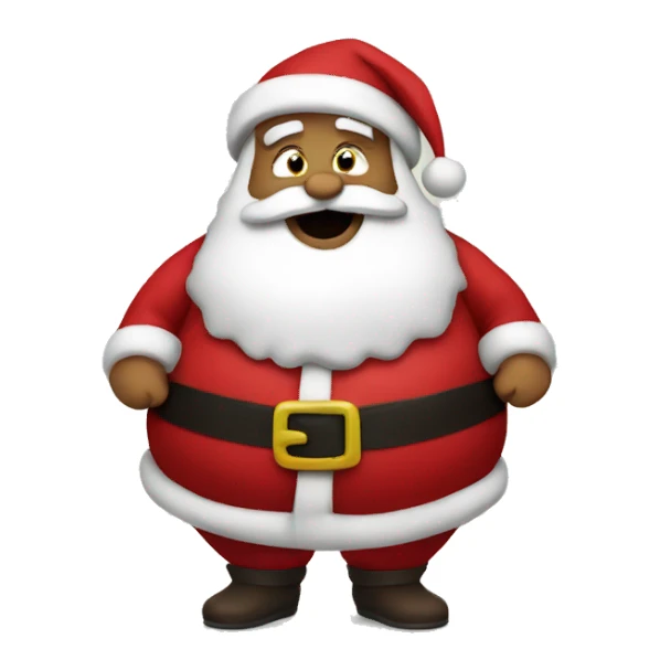 Fat Santa  sticker