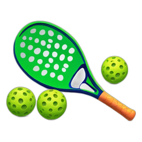 pickleball video game sticker