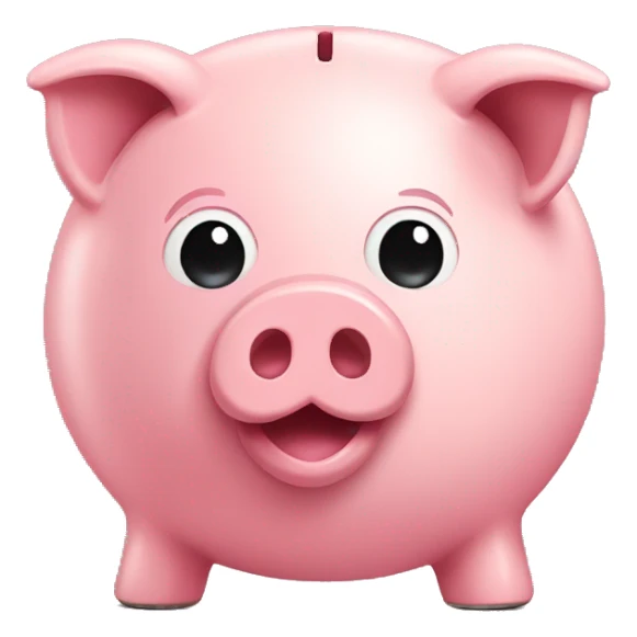 cute piggy bank sticker