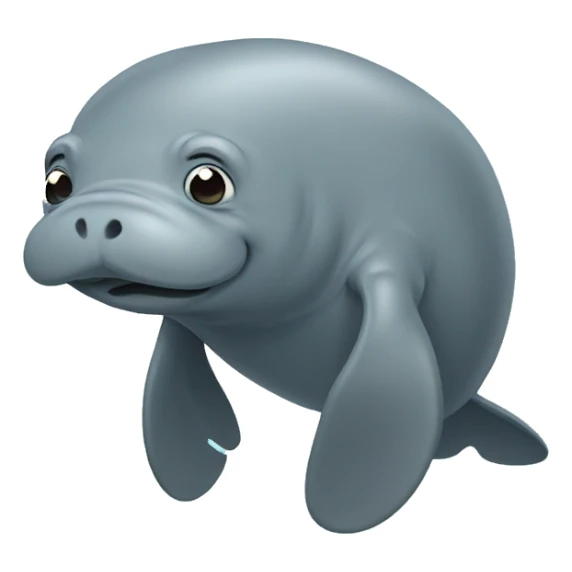 manatee at school sticker