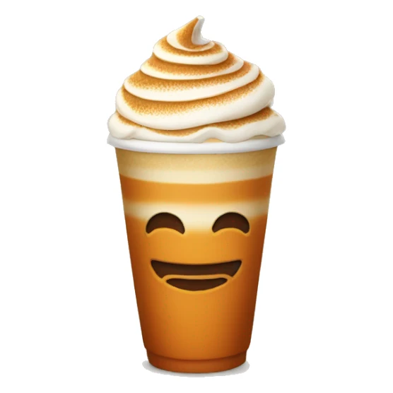 pumpkin spiced latte sticker