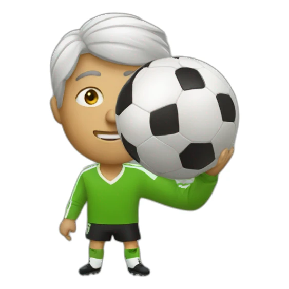 soccer fan sticker