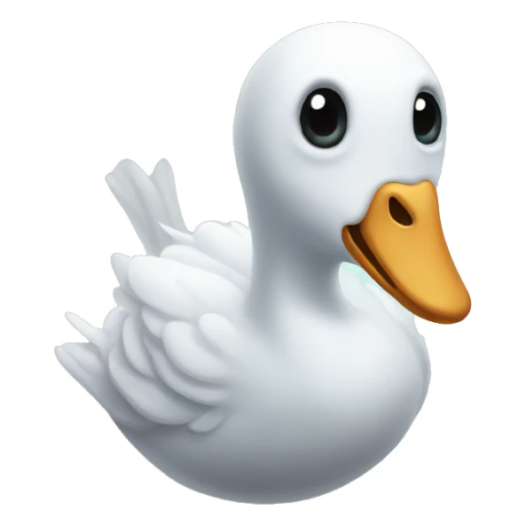 Ghost of a goose sticker