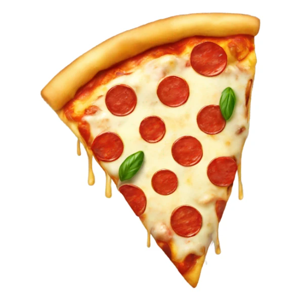 pizza with bufala mozzarella sticker