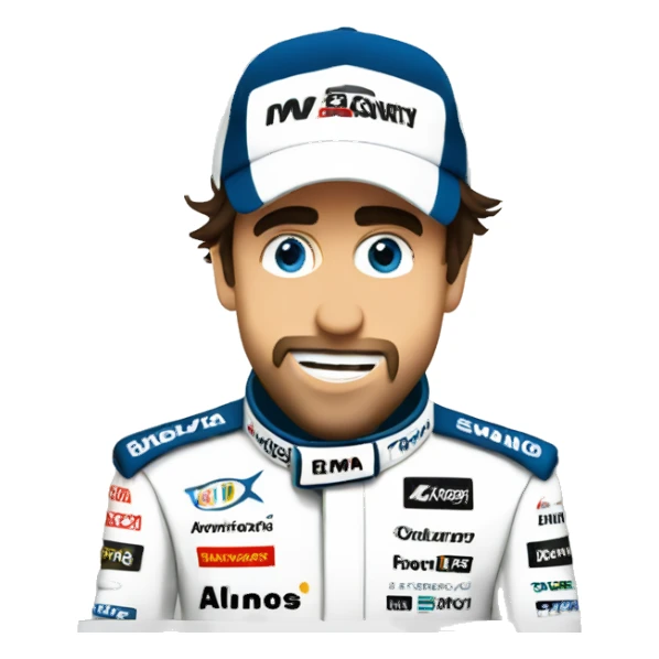 fernando alonso winning in 2005 sticker