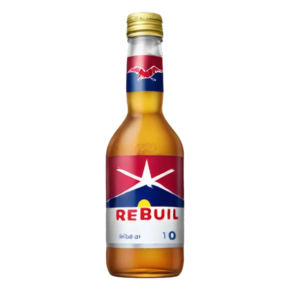 Vodka redbull drink  sticker