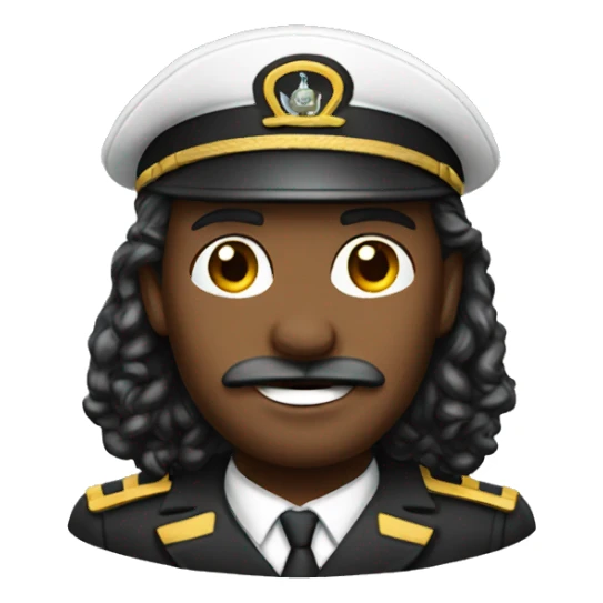 Ship captain sticker