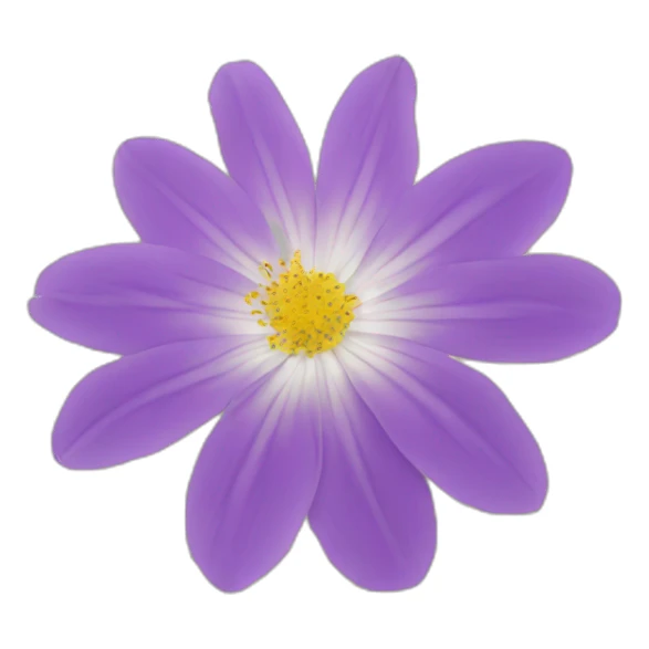 Flower web like spider web sticker