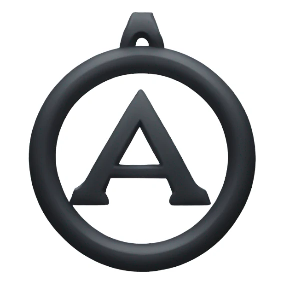 Omega symbol  sticker