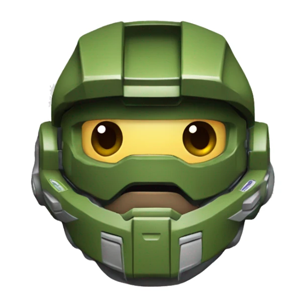 Master Chief from Halo sticker