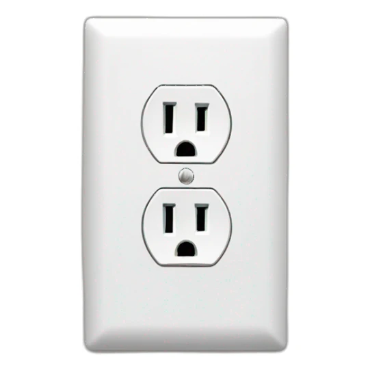 Electrical outlet (Australian standard) sticker