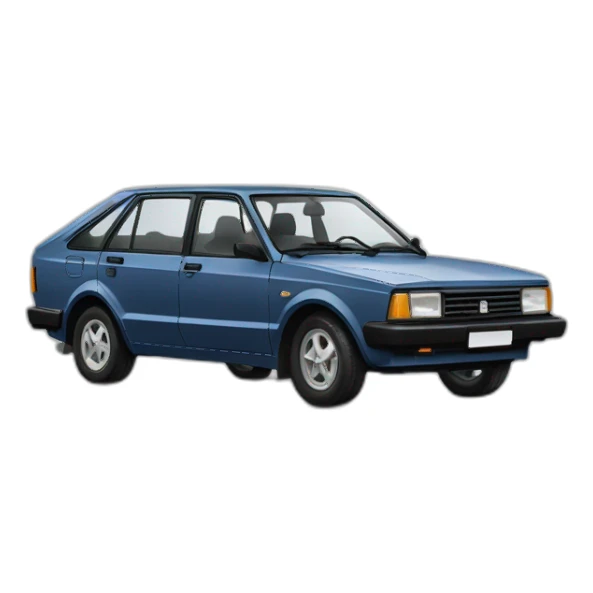 FSO polonez polish car in front sticker